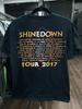 Shinedown T-Shirt 2017 Threat To Survival Tour Rock Band Reprint S–4XL Unisex T-Shirt