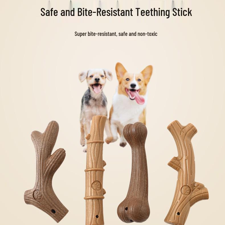 New Arrival: Durable Bamboo Molar Dog Toy - Free Shipping