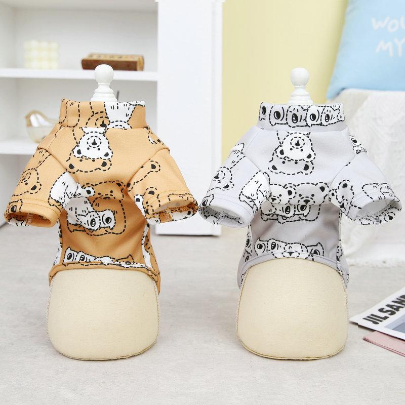 2024 New Spring and Summer Pet T-shirt Dog Clothes Dog Clothes Autumn Cute Clothing.