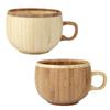 RIVERET Coffee Pair Made In Dishwasher Cups, 250ml, Set, Japan, Safe, White/Brown, RV-206WB
