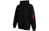 Men's PUMA Sweatshirts Unisex Black Hooded Moderate Regular
