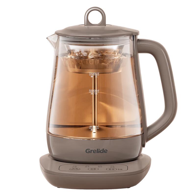 Grelide 1.5L Electric Spray Steam Tea Kettle CN plug (adapter included)