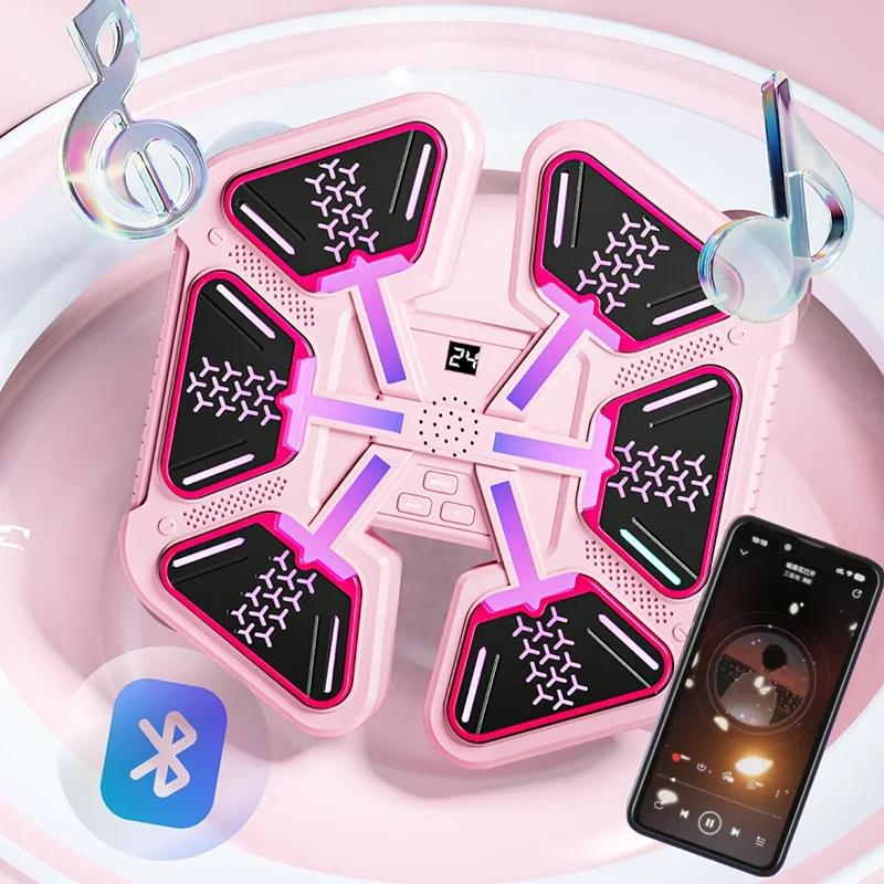 Non-Toxic Upgrade New Smart Music Boxing Machine With Boxing Gloves Wall-Mounted Exercise Equipment For Home Kid Teenagers Children