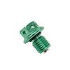 Generic M12 ATVs Motorcycle Drain Nut Screw Motorcycle Correction Screw Replacement Part Professional Accessories, Green
