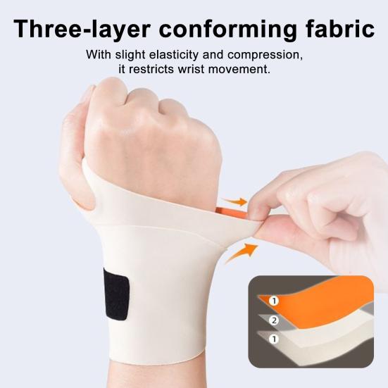 Yousheng 1 Pc Wrist Brace for Men Women Adjustable Wrist Support Brace for Carpal Tunnel Arthritis Tendonitis Pain Relief Wrist Compression Wrap