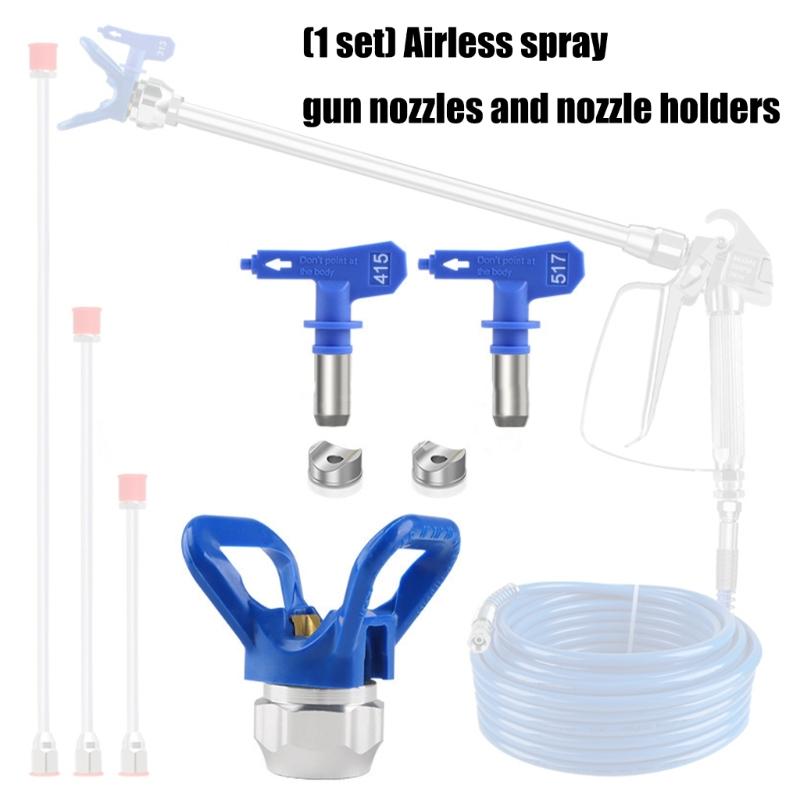 Professional Paint Sprayer Nozzle Base Set With Anti Corrosion Design Multiple Size Available for Most Airless Systems