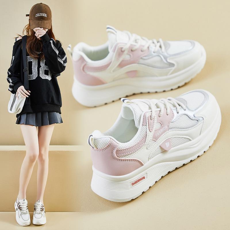 

ins Korean version of the new dad shoes women s spring student sports running casual thick sole height street shot Q103 35