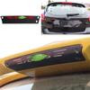 For Ford Focus Hatchback 2012-2018 Black Leather Tail High Brake Lamp Light Trim