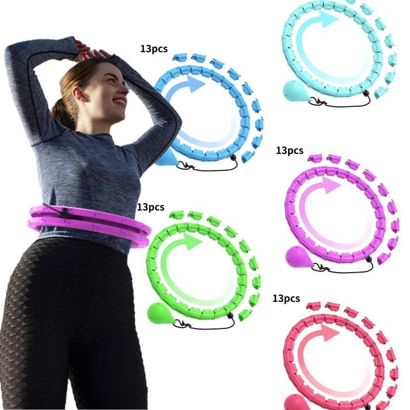 Smart Detachable Hula Hoop For Women With Comfortable Grip And Stylish Colors For Fitness