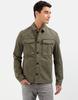 Demi-season Jacket Camel Active Indoorjacke Regular Fit Olive