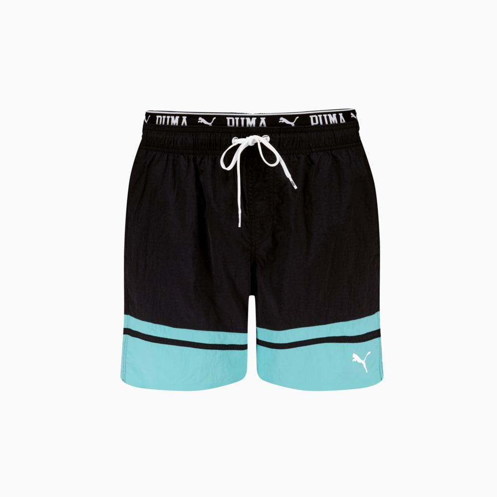 Puma SWIM COLOUR BLOCK Herren Badehose schwarz 93884403 r S black