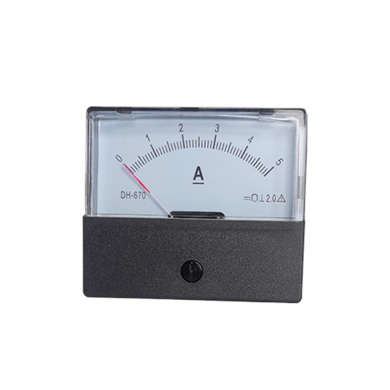 DH-670 Analog Current and Voltage Meter: Direct-Reading Electrical Instrument