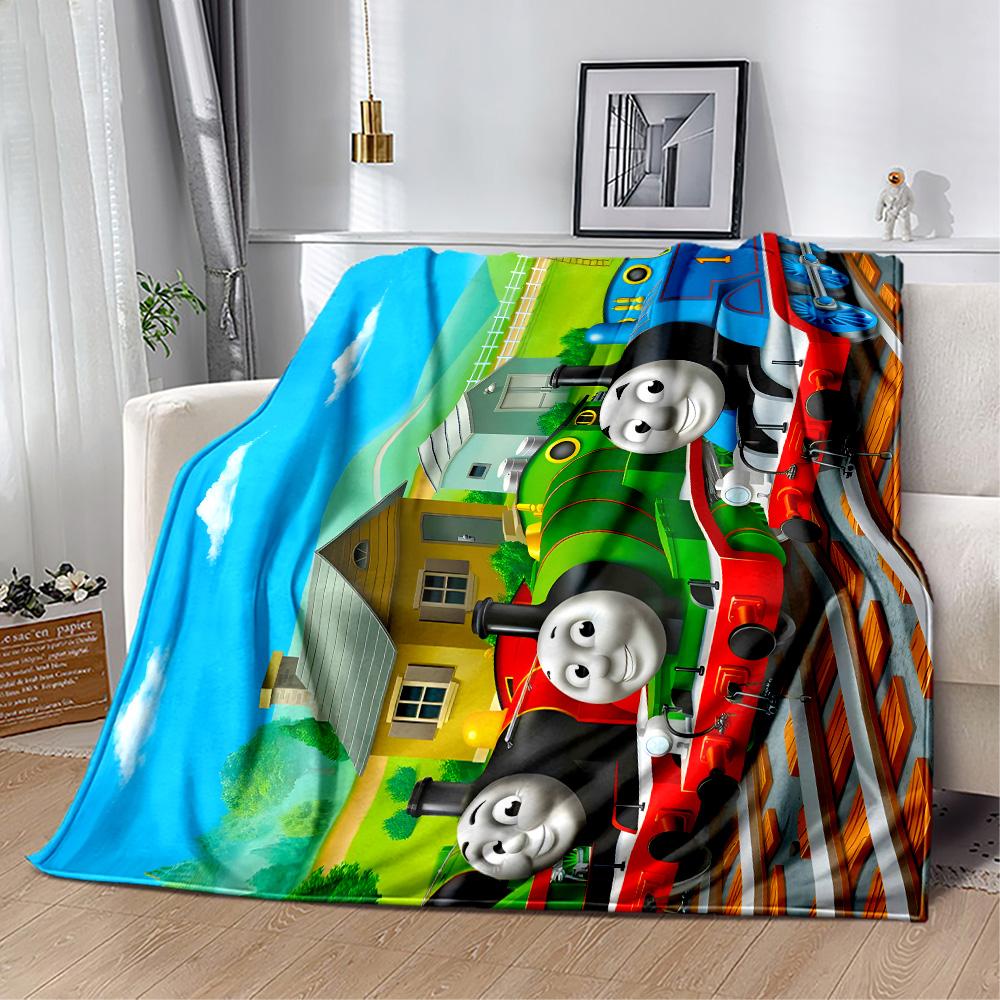 Thomas Friends Adventure Blanket Warmthful Decor Great for Office Bedding Bed for All Seasons Warmthful Decor Gifts For Family Or Friends