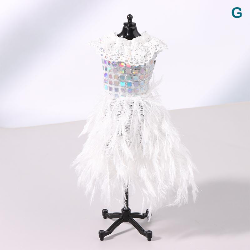 Doll Clothes For 30Cm Doll Clothes Evening Gown Trailing Skirt Wedding Dress Princess Dress Dollhouse Decor Accessories