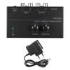 PP500 Ultra-Compact Phono Preamp with Treble Balance Volume Adjustment -Amp Turntable Preamplificador with EU US Plug