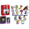[Prime Day Limited Acrylic Stand Set of 13] Nintendo Switch (OLED Model) Joy-Con (L)/(R) White+Ni...