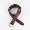 Medieval Viking Warrior Belt Sword Sheath Suit Accessories with Fur Shoulder Armor Suit PU Leather Role Playing Suit Accessories