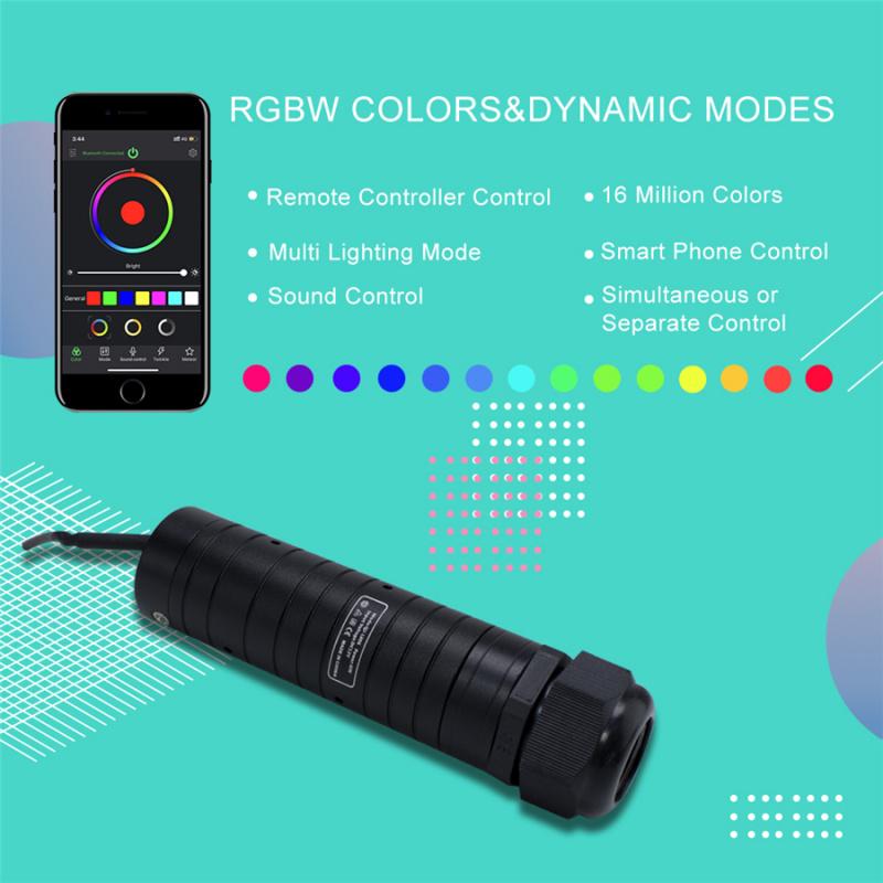 Auto Dach Sternenlicht DC12V 6W RGB LED 150 Stück Glasfaserlicht RF Fernbedienung