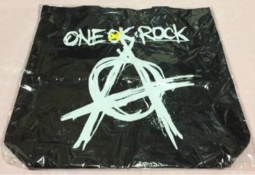 ONE OK ROCK 2017 "Ambitions" JAPAN TOUR Official Merchandise Tote Bag (BLACK)