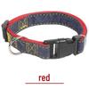 Denim-Stitched Dog Harness and Leash Set with Collar