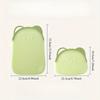 2pcs Cute Bear Chopping Board Home Fruit Chopping Boards Chopping Boards ,Thick and Durable Chopping Boards for Meats