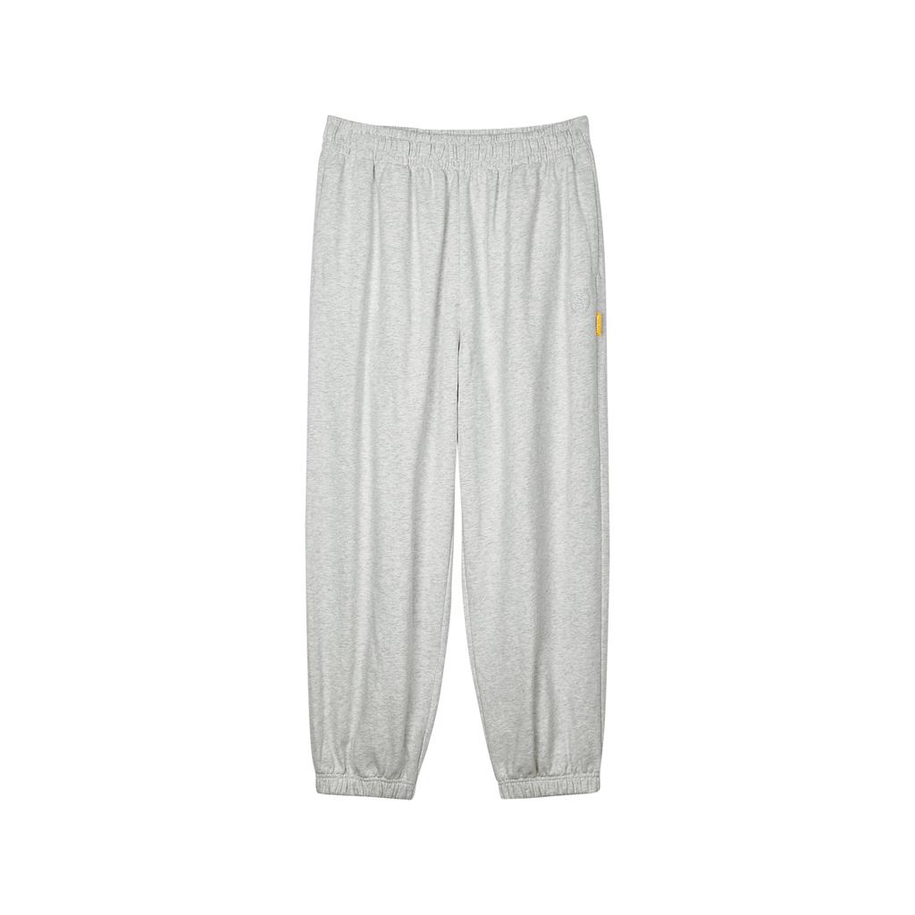 Skechers Outdoor Sports Elastic Waist Mid-Rise Cuffed Casual Pants Men Bottoms Gray L424M081-0248