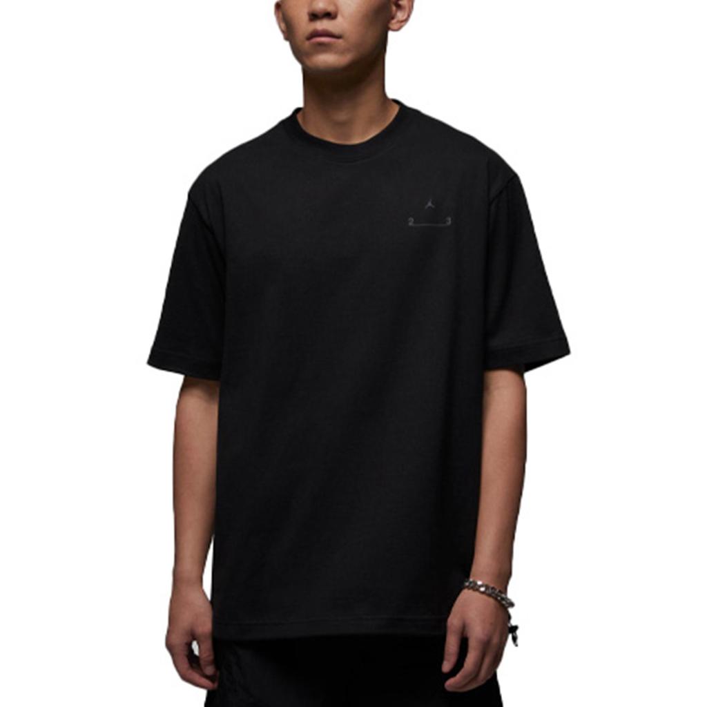 New Jordan Drop Shoulder Sleeve T-Shirt Men's Black DX9644-010