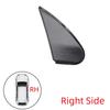 For Toyota Corolla 2014-2018 Left Right Side View Rearview Mirror Corner Triangle Fender Cover Trim Cap 60118-02170 60117-02170