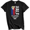 Moitié Philippin, C'est Mieux Que Rien T-shirt Drôle Drapeau des Philippines