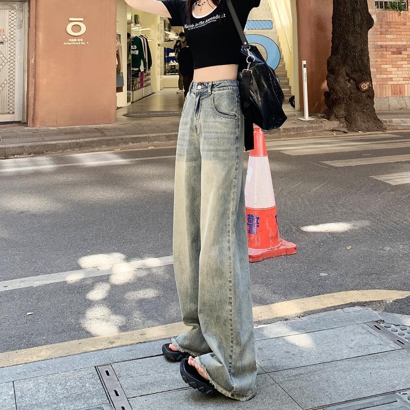 

Женские летние тонкие быстросохнущие рабочие брюки в американском стиле - фактурные свободные спортивные брюки с широкими штанинами XL