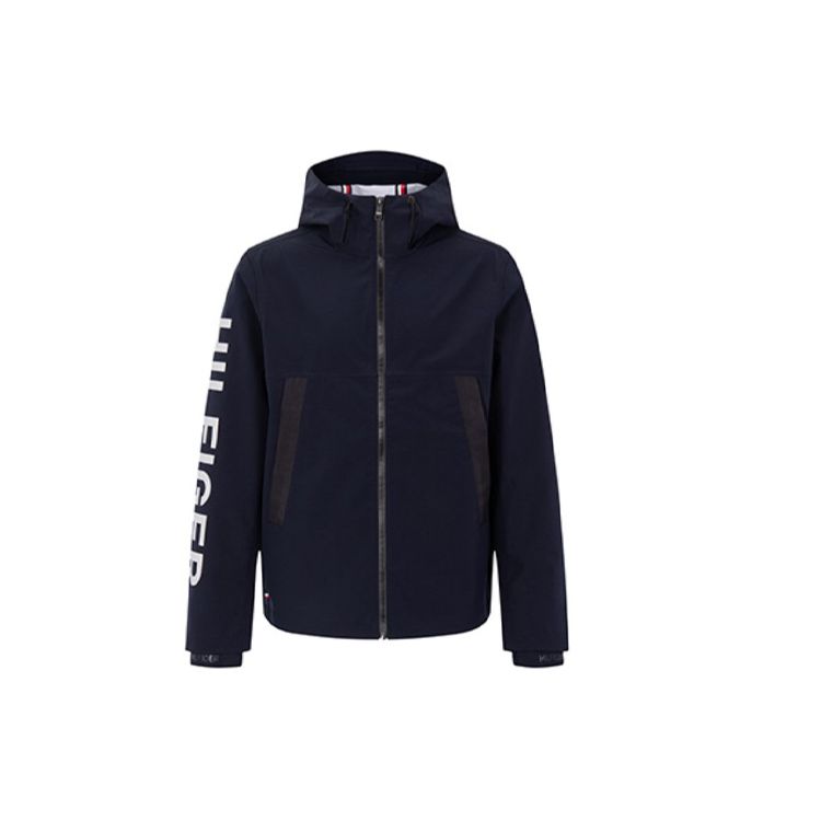 Tommy Hilfiger Letter Logo Printed Hooded