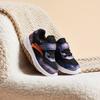 Anta Kids Lightweight Breathable Anti-Kick Low-Top Walking Shoes Baby Shoes Black Multicolor A12430006-5