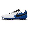 Nike Tiempo Legend 8 Academy Comfortable Versatile AG Soccer Shoes Men Soccer Shoes White Blue AT6012-104