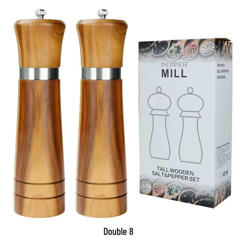Ru Han Wooden Manual Pepper Grinder