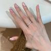 Pink Gorgeous Inspired Adjustable Ring For Women With Unique Geometric Style Perfect For Fashion Forward Summer Outfits In 2024