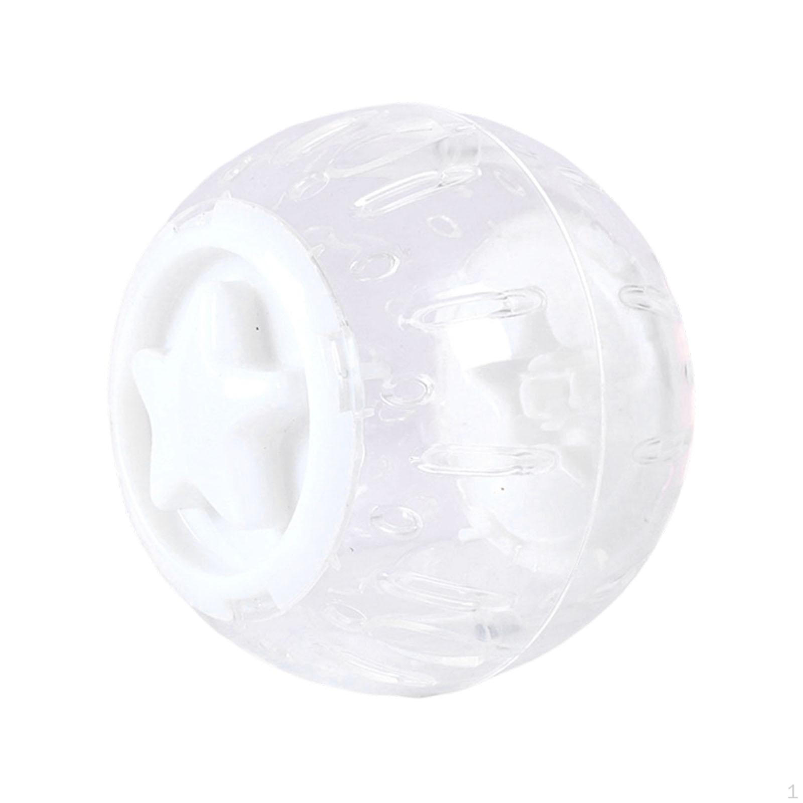

Exercise Ball for Hamsters And Guinea Pigs, Breathable Ball, Transparent Wheel, Toy белый