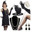 20S Carnavalskostuum Accessoires Set Retro Kostuum Hoofdband Volwassenen