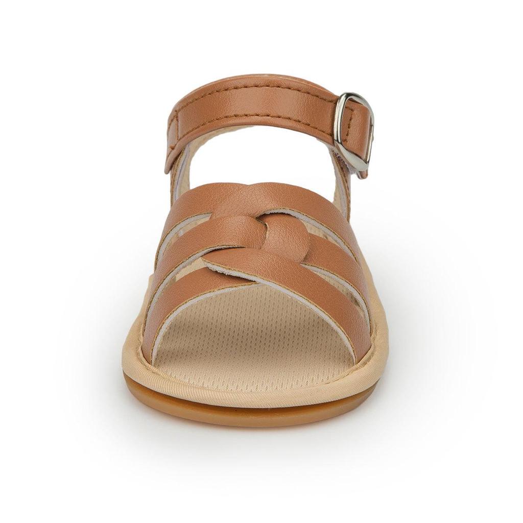New Baby Sandals: Breathable Soft Rubber Sole, Velcro Closures for Boys & Girls
