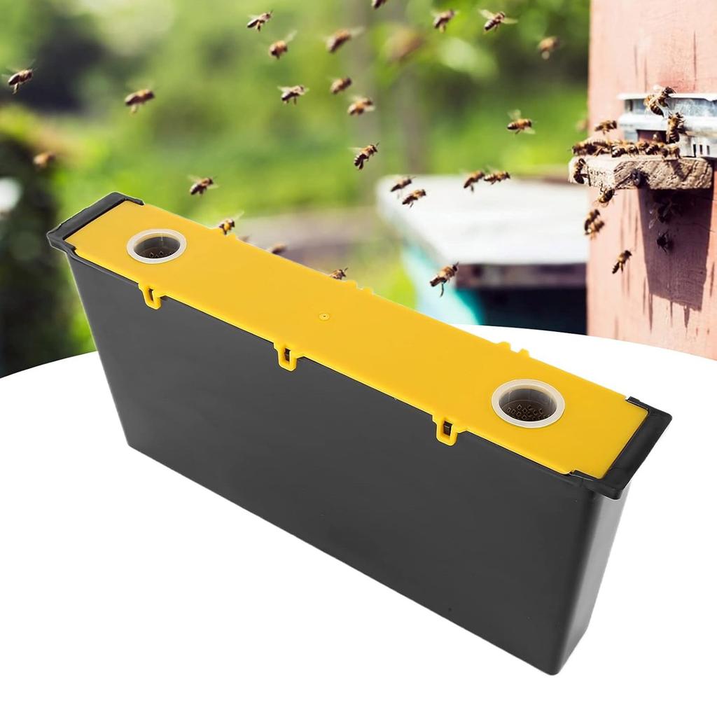 Bees Hive Feeder 6L Large Capacity Bees Syrups Water Food Dispenser Feeding Tool Efficient Beekeeping Equipment