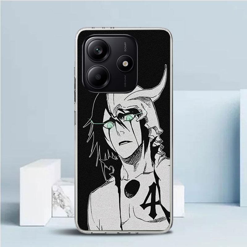 Bleach Ulquiorra Cifer 4 Phone Case For Xiaomi Redmi Note 15 14 14S 13 12S 12 Pro Plus 11S 11 11T 11E 10S 10 + Soft TPU Back Cov