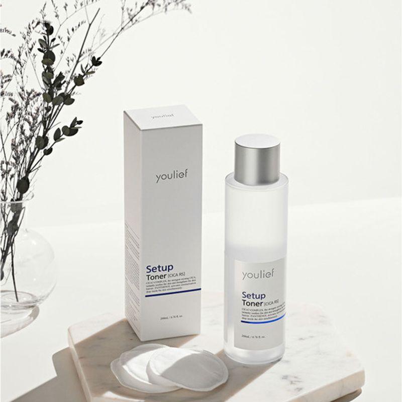 youlief setup cica toner 200ml Setup Toner Cica RS (200ml)