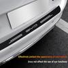 Car Rear Trunk Door Sill Bumper Guard Plate Stickers for BYD Atto 3 EV 2022 2023 Logo Carbon Fiber Anti Scratch Protector Decal