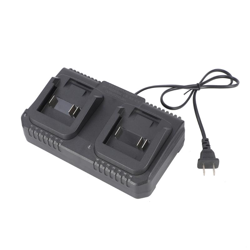 

1.2A 21V Battery Fast Chargers 2 Slot Power Tool Charging Station Battery Chargers 73cm Cable Portable 1