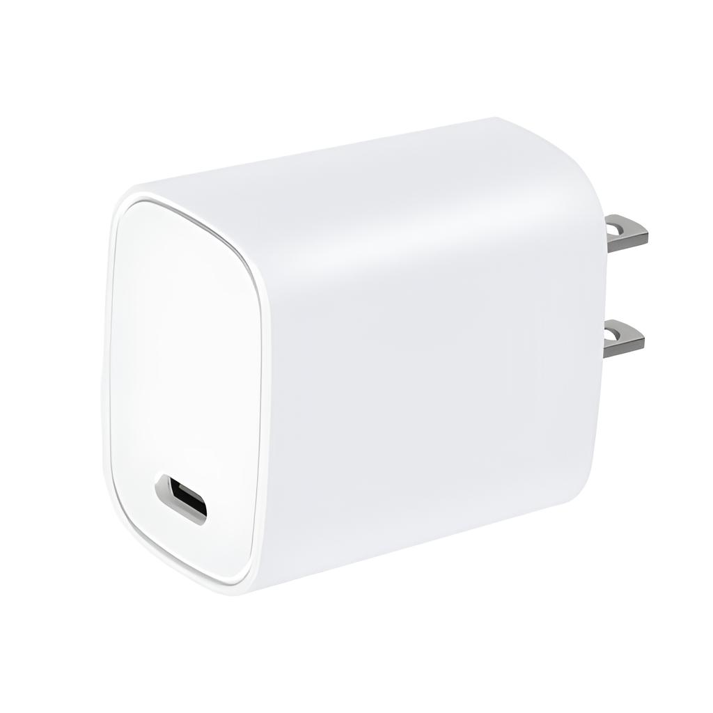PD 3.0 20W Type-C Fast Charger with QC3.0/QC2.0 & SCP Fireproof Design for Mobile Phones Earphones Smart Watches