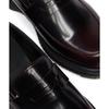 Dr. Martens Temara Leather Vintage Slip-On Loafers Women Loafers Cherry-Red 41360600