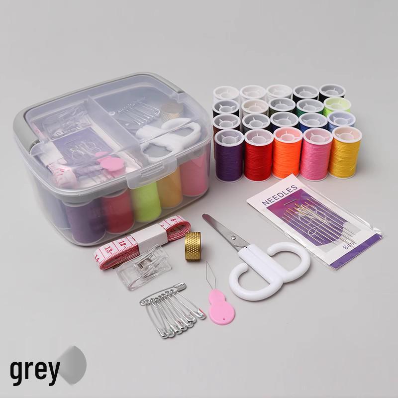 High-Quality Portable Sewing Kit: Needle and Thread Box for Home, Dorm, or Wedding Sewing Needs.