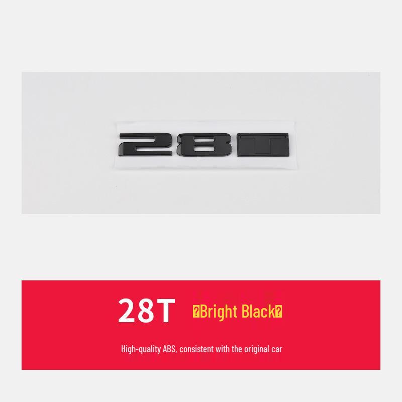 Cadillac CT4/CT5/CT6 AWD 40T XTS ATSL Rear Plastic Emblem for Car Modification