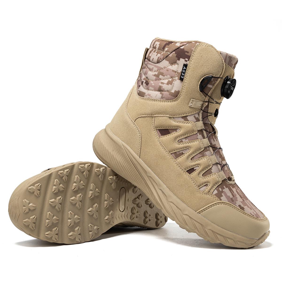 

Men s Tactical Hiking & Military Boots - Large Size Outdoor Training Footwear 46