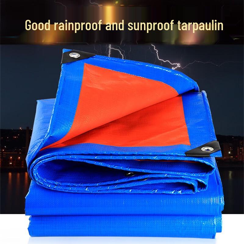 Tri-polar PE Woven Tarp
