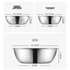 Mei Chu 3-Piece Stainless Steel Kitchen Bowl Set